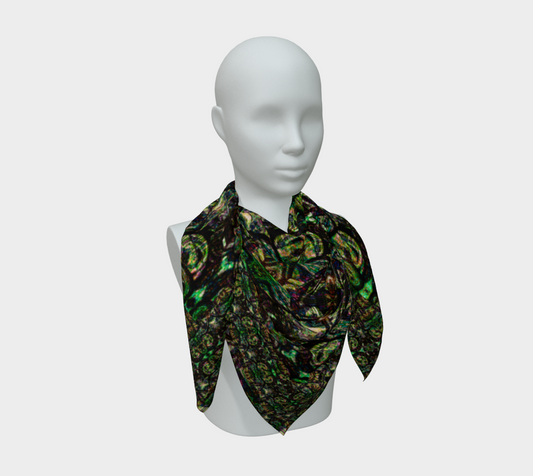 Silk Art Scarf (Vitta Serica Artis)(Pure Candy Purple Logo@Alchemic) RJSTHW2026 RJS