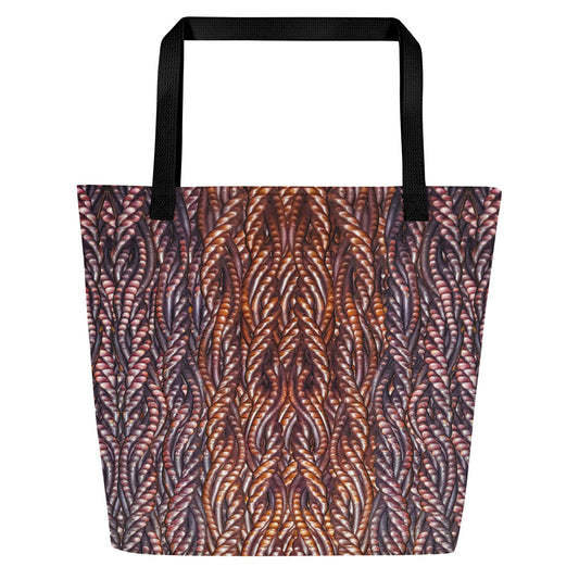 Tote Beach Bag (Grail Hearth Core Copper Fabric) RJSTHw2023 RJS