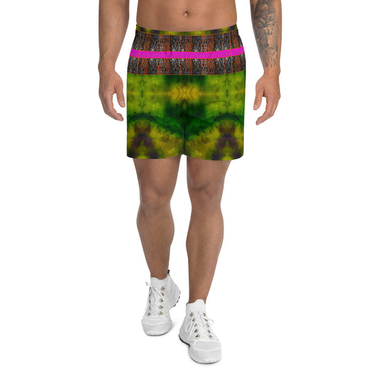 Athletic Long Shorts (His/They)(Tree Link Stripe) RJSTH@Fabric#7 RJSTHS2021 RJS