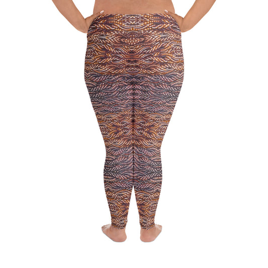 Leggings (Plus Size)(Grail Hearth Core Copper Fabric) RJSTHw2023 RJS