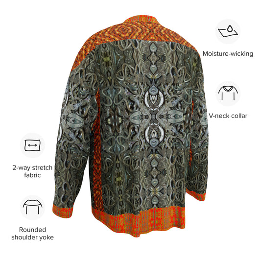 Hockey Jersey (Unisex)(Grail Night Hoard Virtus 8.3 Sugar Stick Twirl (Elder Gift) Orange Logo) RJSTHS2024 RJS