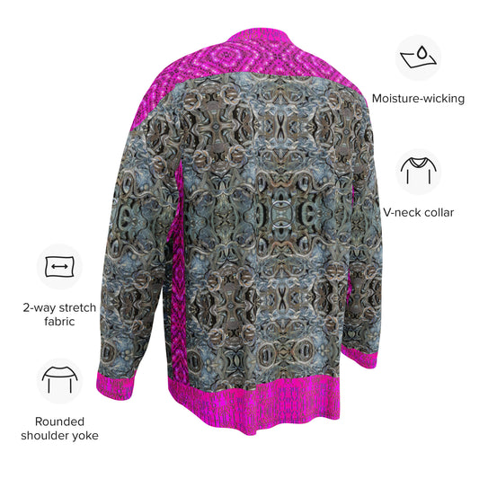 Hockey Jersey (Unisex)(Grail Night Hoard Virtus 8.9 Sugar Stick Twirl (Elder Gift) Pink Logo) RJSTHS2024 RJS