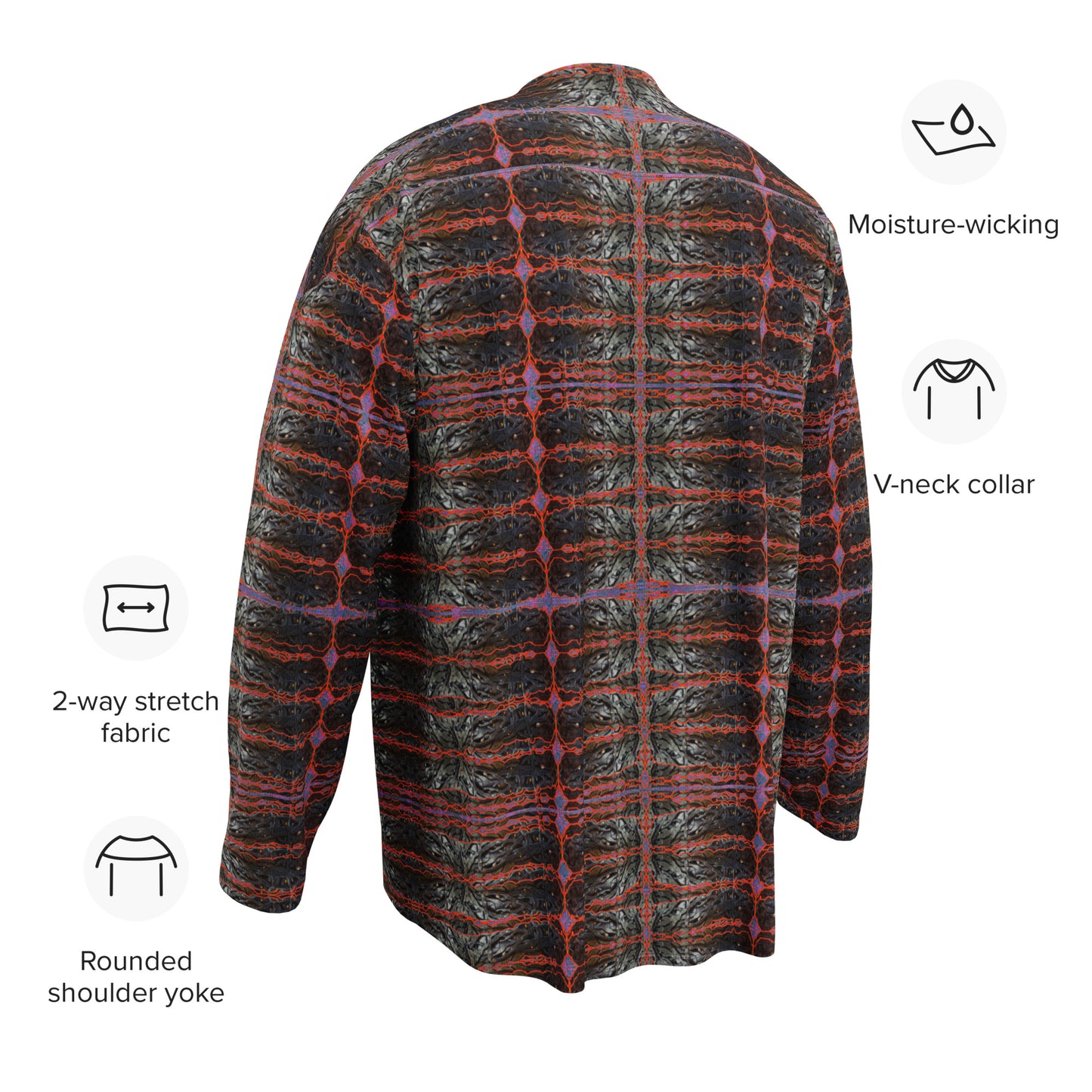 Hockey Jersey (Unisex)(Tree Link Purple Logo) RJSTH@Fabric#6 RJSTHS2024 RJS