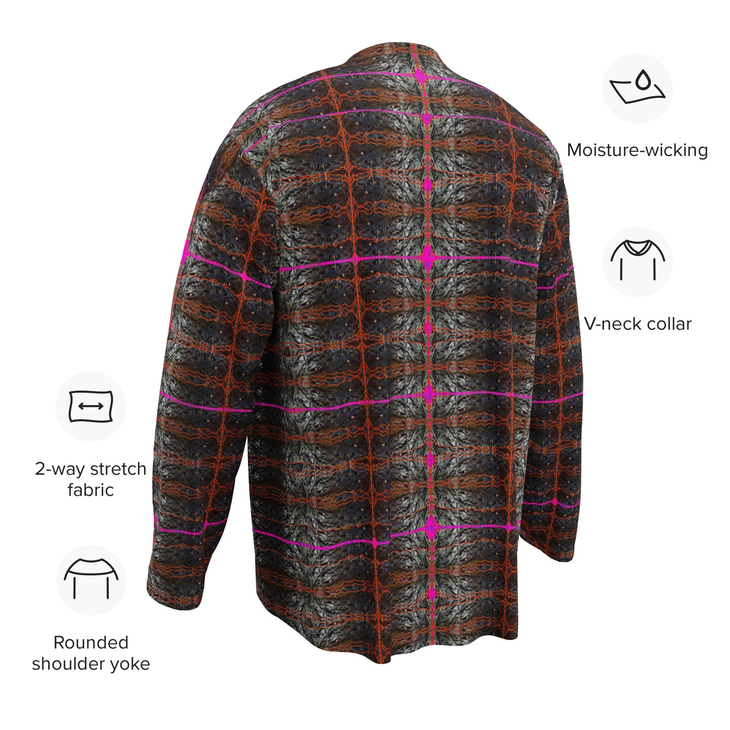 Hockey Jersey (Unisex)(Tree Link Pink Logo) RJSTH@Fabric#7 RJSTHS2024 RJS