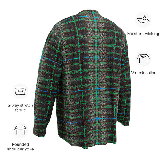 Hockey Jersey (Unisex)(Tree Link Blue Logo) RJSTH@Fabric#10 RJSTHS2024 RJS