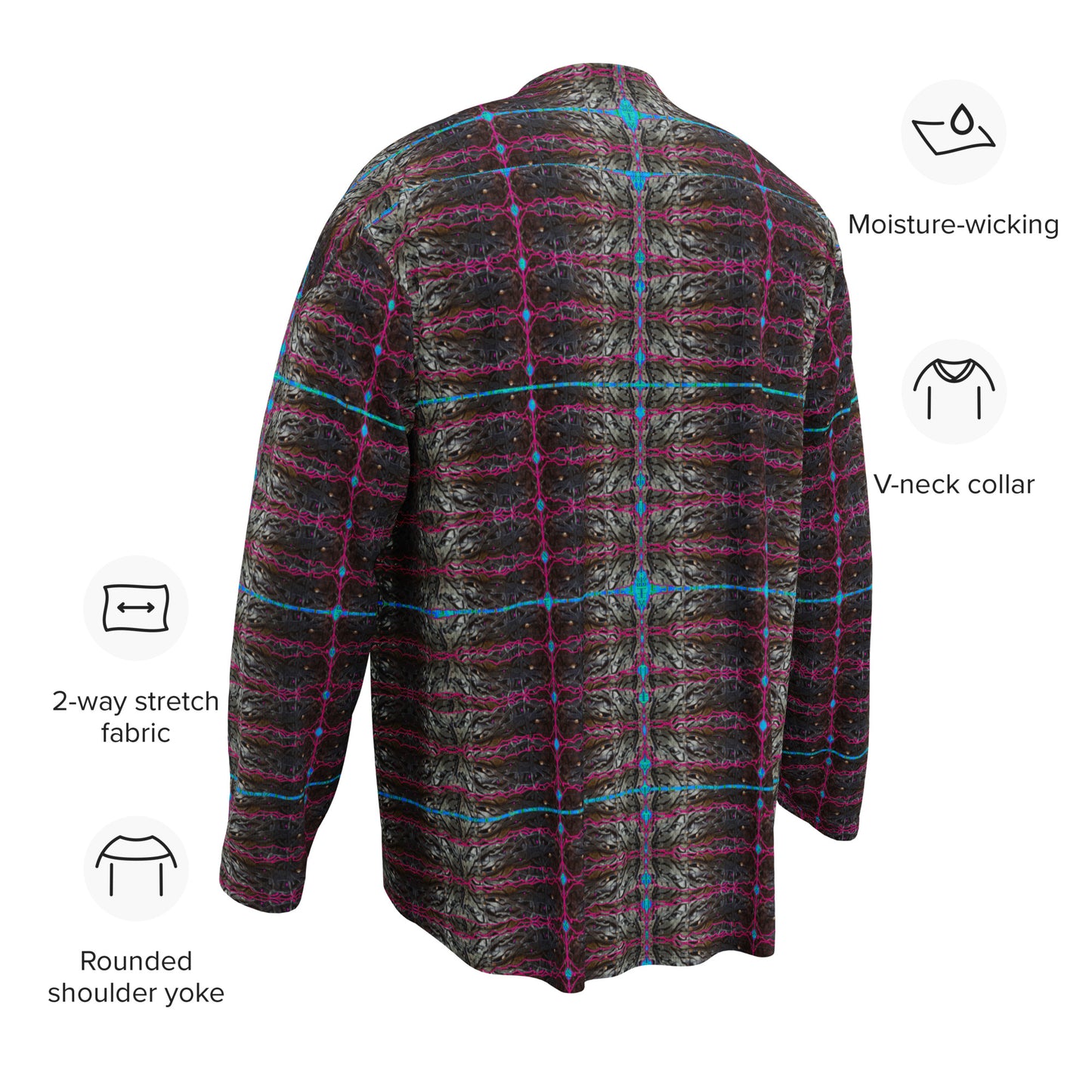 Hockey Jersey (Unisex)(Tree Link Blue Logo) RJSTH@Fabric#11 RJSTHS2024 RJS