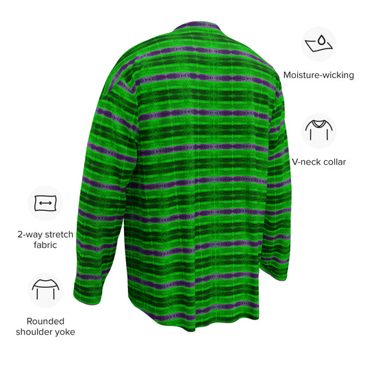 Hockey Jersey (Unisex)(Rind Link Flip Purple Logo) RJSTH@Fabric#5 RJSTHS2024 RJS