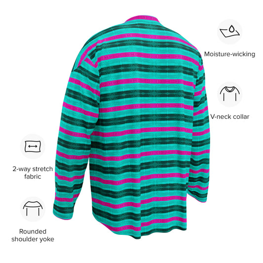 Hockey Jersey (Unisex)(Rind Link Flip Pink Logo) RJSTH@Fabric#8 RJSTHS2024 RJS