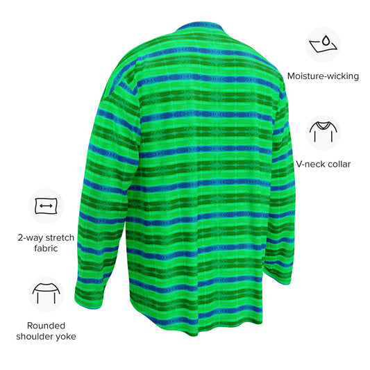 Hockey Jersey (Unisex)(Rind Link Flip Blue Logo) RJSTH@Fabric#10 RJSTHS2024 RJS