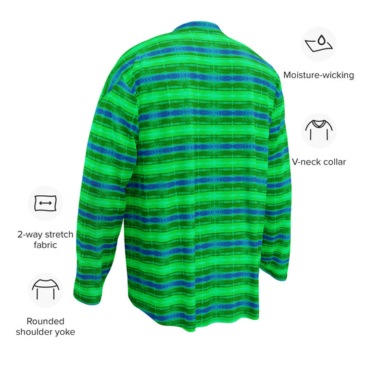 Hockey Jersey (Unisex)(Rind Link Blue Logo) RJSTH@Fabric#10 RJSTHS2024 RJS