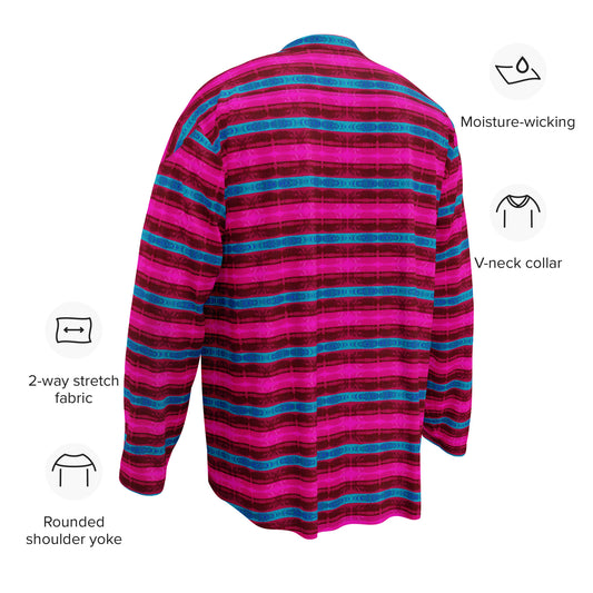 Hockey Jersey (Unisex)(Rind Link Blue Logo) RJSTH@Fabric#11 RJSTHS2024 RJS