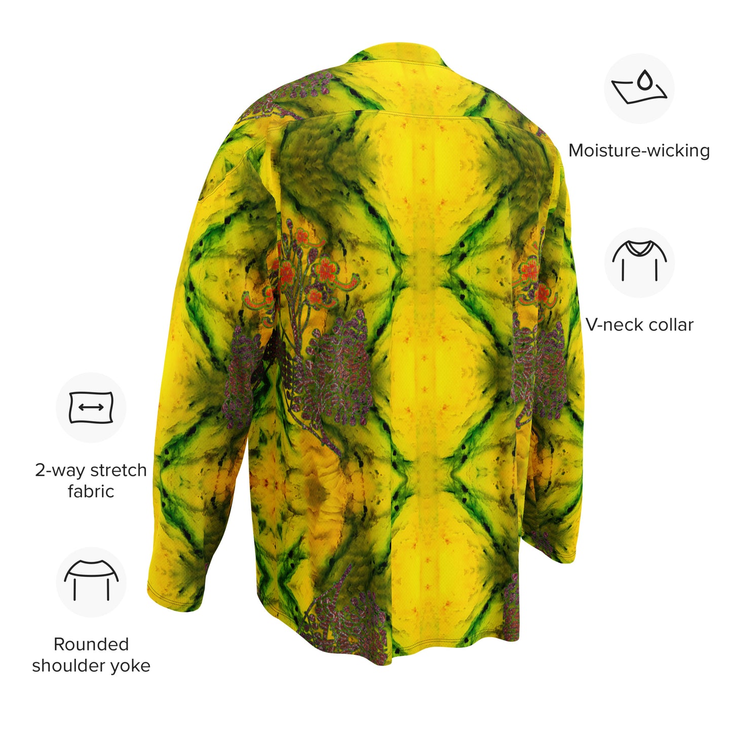 Hockey Jersey (Unisex)(WindSong Flower) RJSTH@Fabric#1 RJSTHS2024 RJS