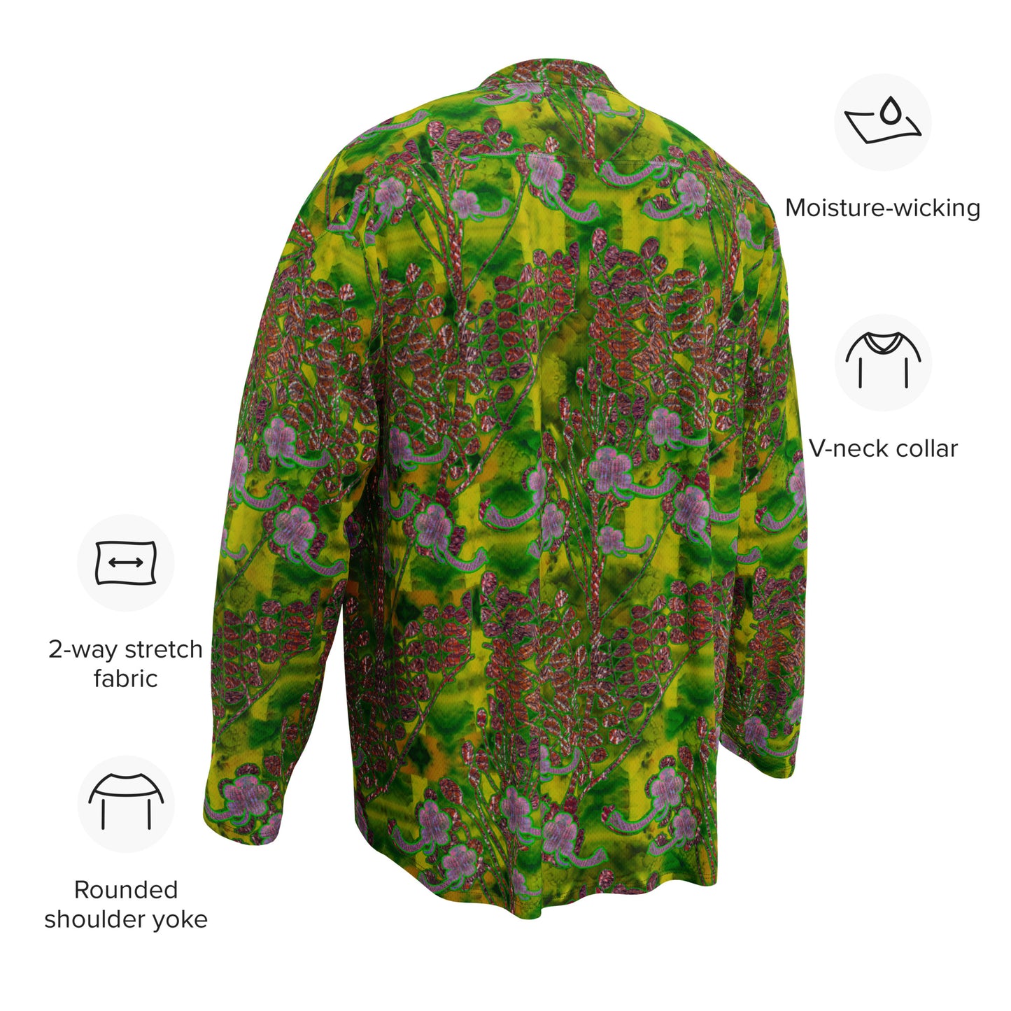 Hockey Jersey (Unisex)(WindSong Flower) RJSTH@Fabric#5 RJSTHS2024 RJS