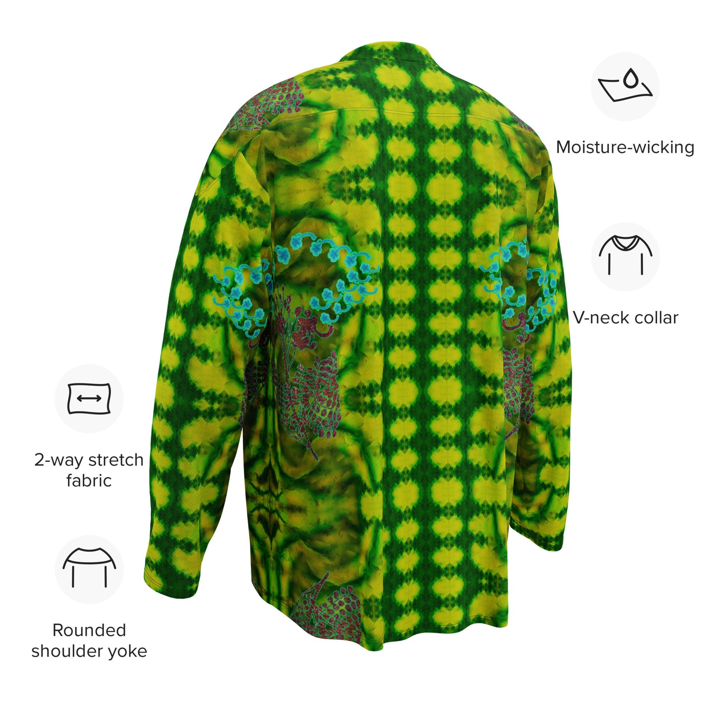 Hockey Jersey (Unisex)(WindSong Flower) RJSTH@Fabric#10 RJSTHS2024 RJS