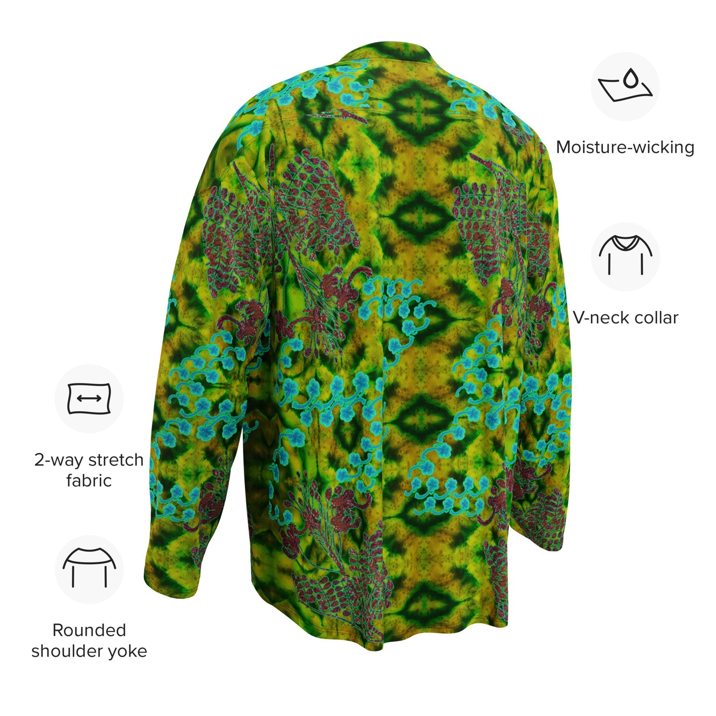 Hockey Jersey (Unisex)(WindSong Flower) RJSTH@Fabric#10 RJSTHS2024 RJS