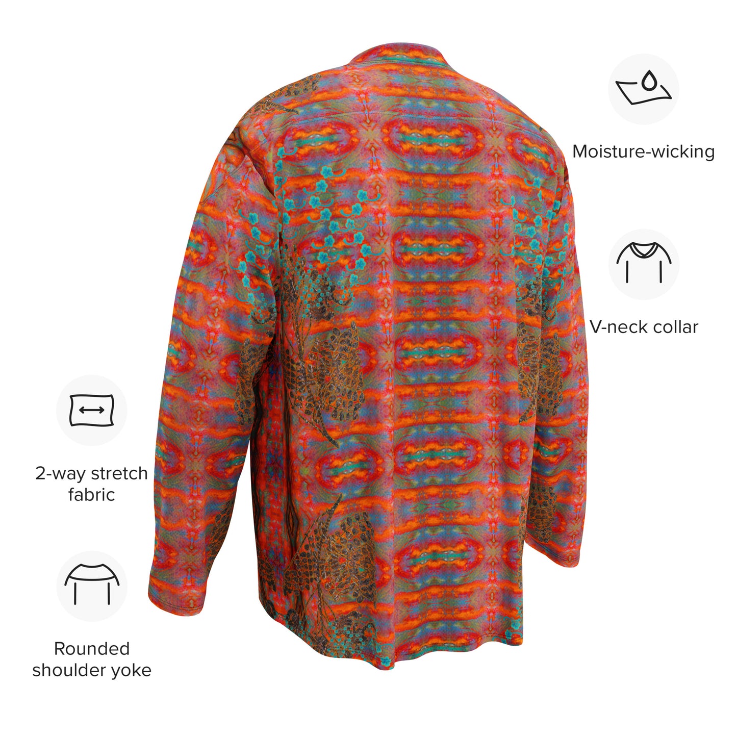 Hockey Jersey (Unisex)(WindSong Flower) RJSTH@Fabric#12 RJSTHS2024 RJS