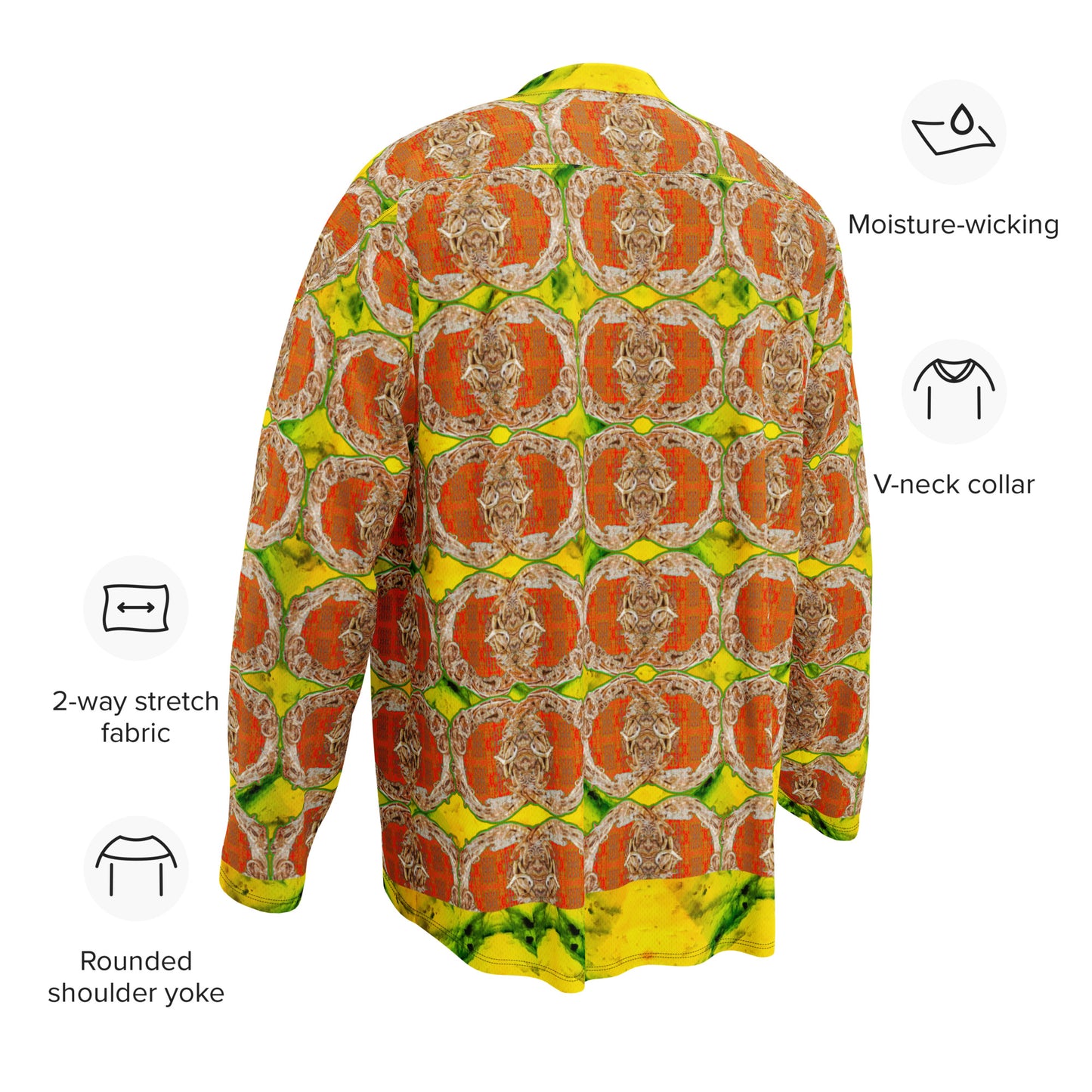 Hockey Jersey (Unisex)(Ouroboros Smith Butterfly) RJSTH@Fabric#1 RJSTHS2024 RJS