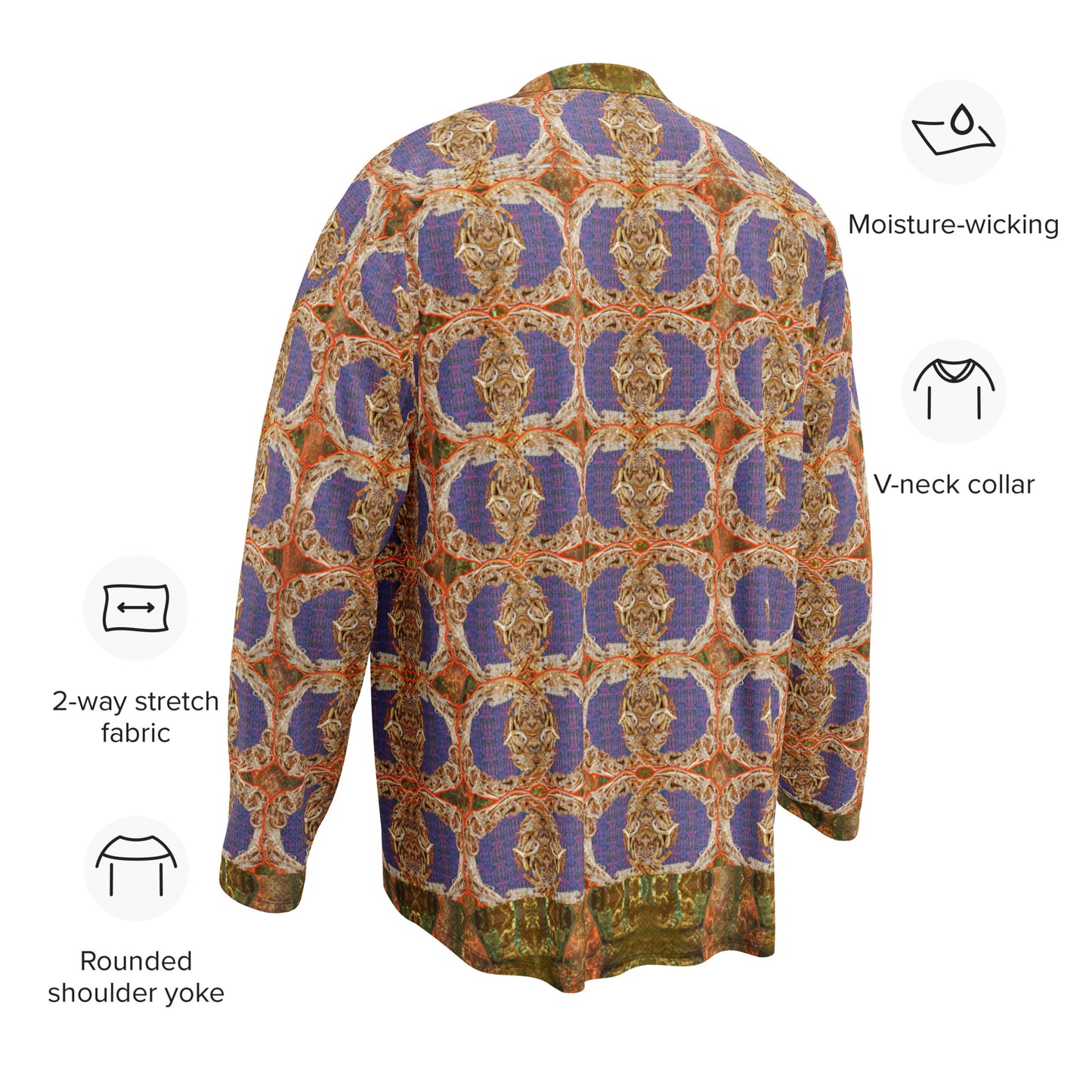 Hockey Jersey (Unisex)(Ouroboros Smith Butterfly) RJSTH@Fabric#6 RJSTHS2024 RJS