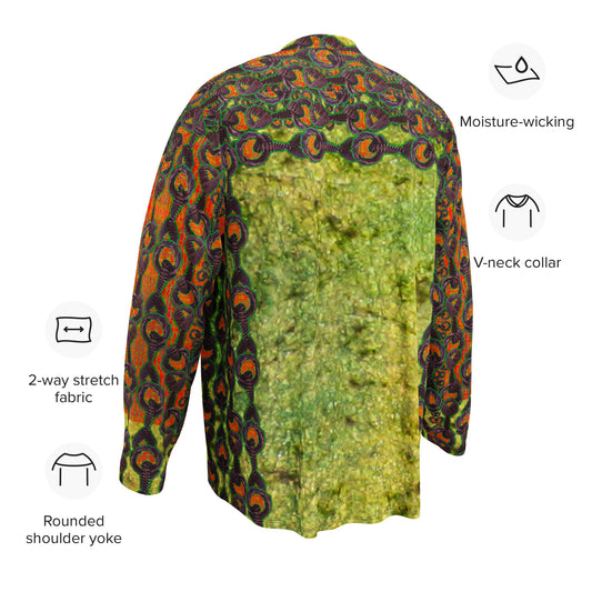 Hockey Jersey (Unisex)(Grail Night Rose Orange Logo) RJSTH@Fabric#2 RJSTHS2024 RJS