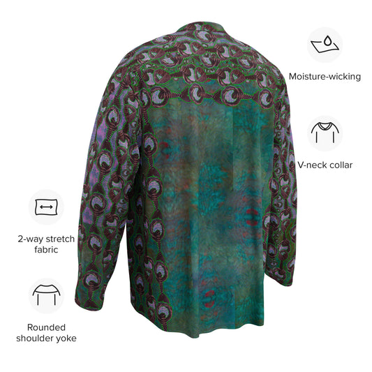 Hockey Jersey (Unisex)(Grail Night Rose Purple Logo) RJSTH@Fabric#4 RJSTHS2024 RJS