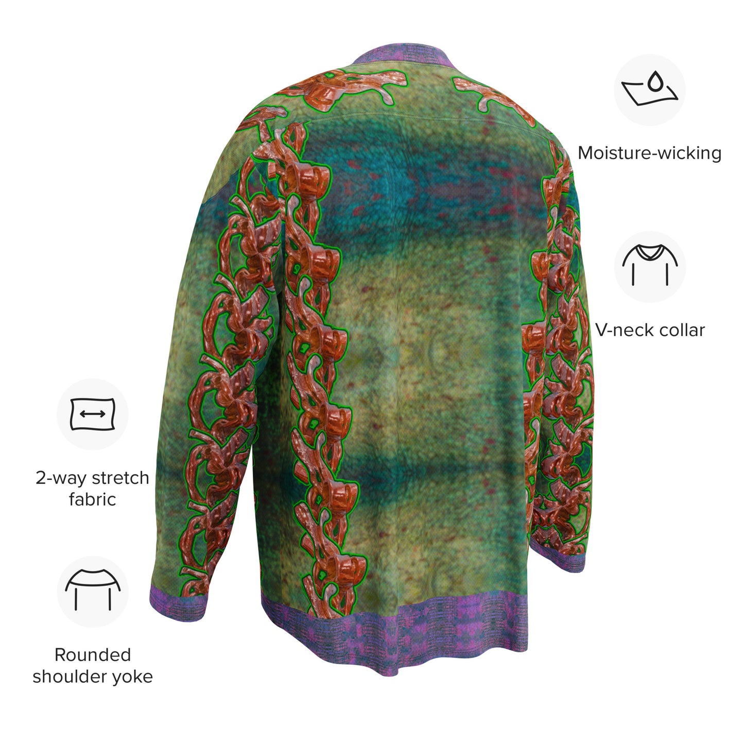 Hockey Jersey (Unisex)(Silvan Sward Sift Sigh 1-2&4) RJSTH@Fabric#4 RJSTHS2024 RJS