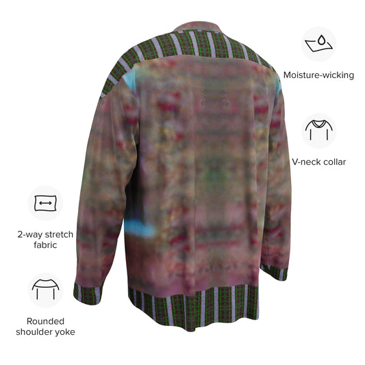 Hockey Jersey (Unisex)(Tree Link Stripe) RJSTH@Fabric#4 RJSTHS2024 RJS