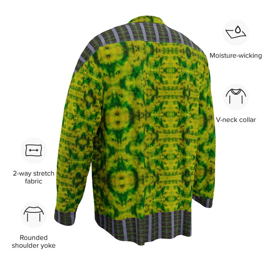 Hockey Jersey (Unisex)(Tree Link Stripe Purple Logo) RJSTH@Fabric#5 RJSTHS2024 RJS