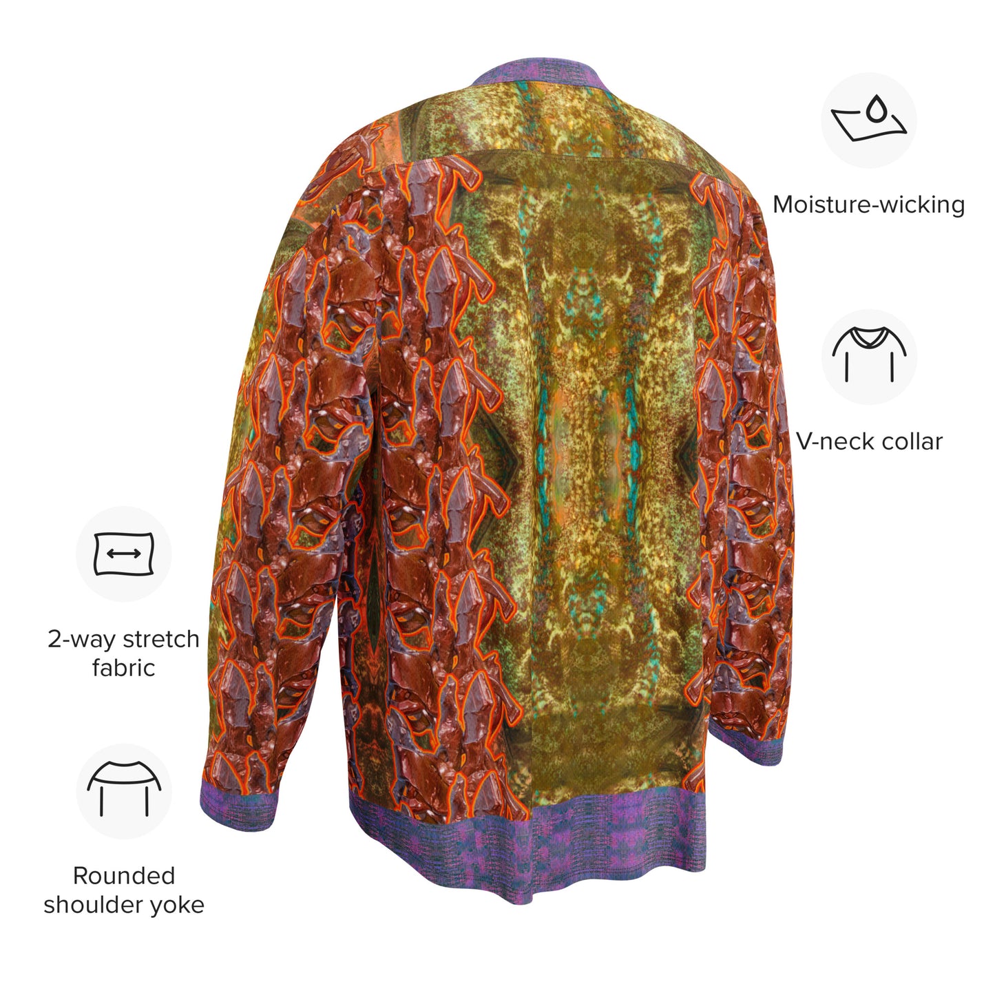 Hockey Jersey (Unisex)(Silvan Sward Sift Sigh 1-3) RJSTH@Fabric#6 RJSTHS2024 RJS