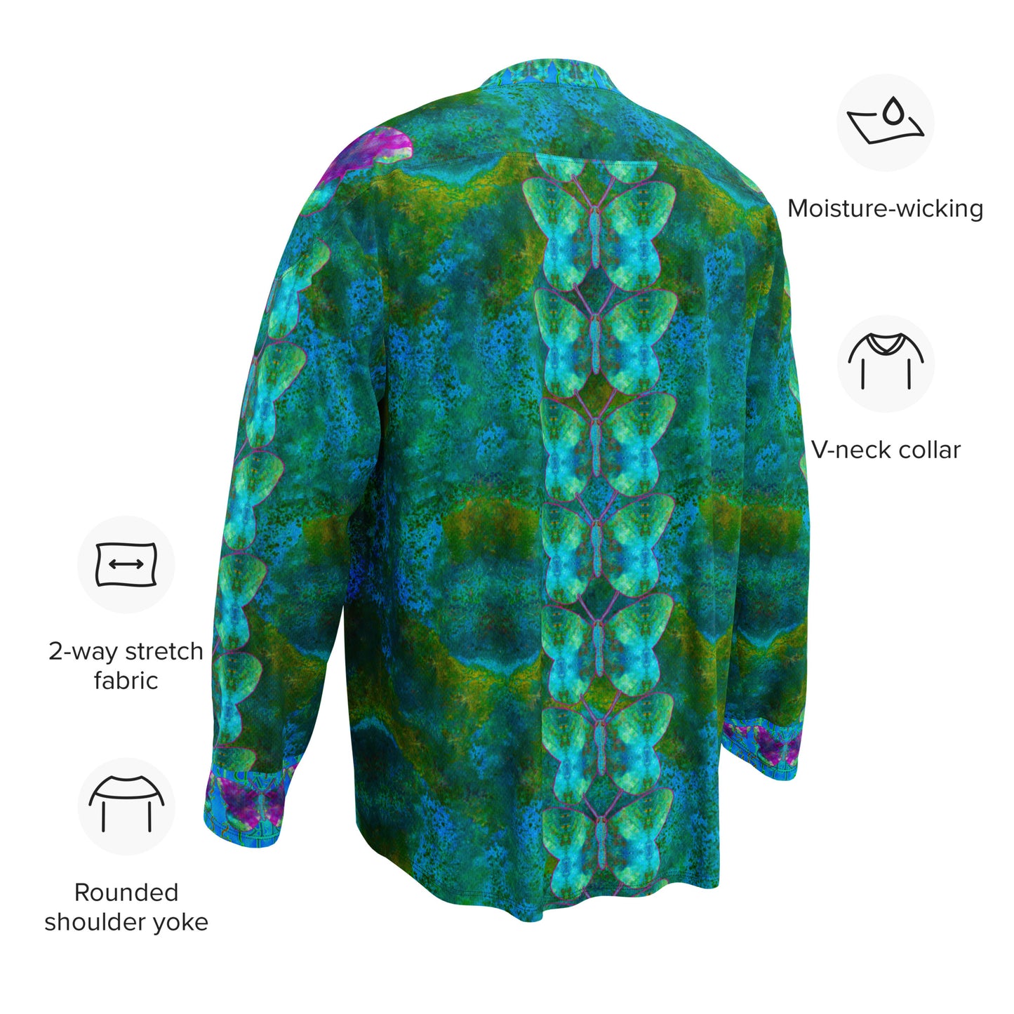 Hockey Jersey (Unisex)(Butterfly Glade Denizen) RJSTH@Fabric#11 RJSTHS2024 RJS