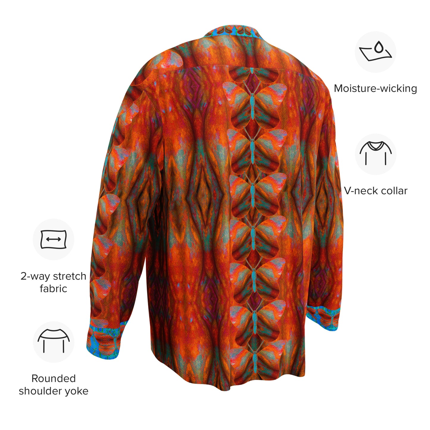 Hockey Jersey (Unisex)(Butterfly Glade Denizen) RJSTH@Fabric#12 RJSTHS2024 RJS