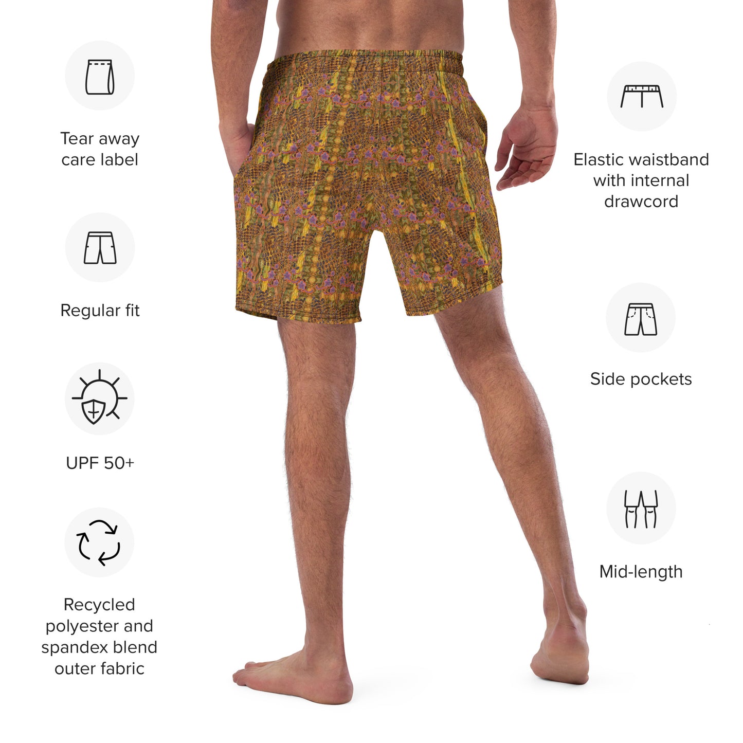 Swim Trunks (Virilis)(WindSong Flower) RJSTH@Fabric#6 RJSTHS2023 RJS