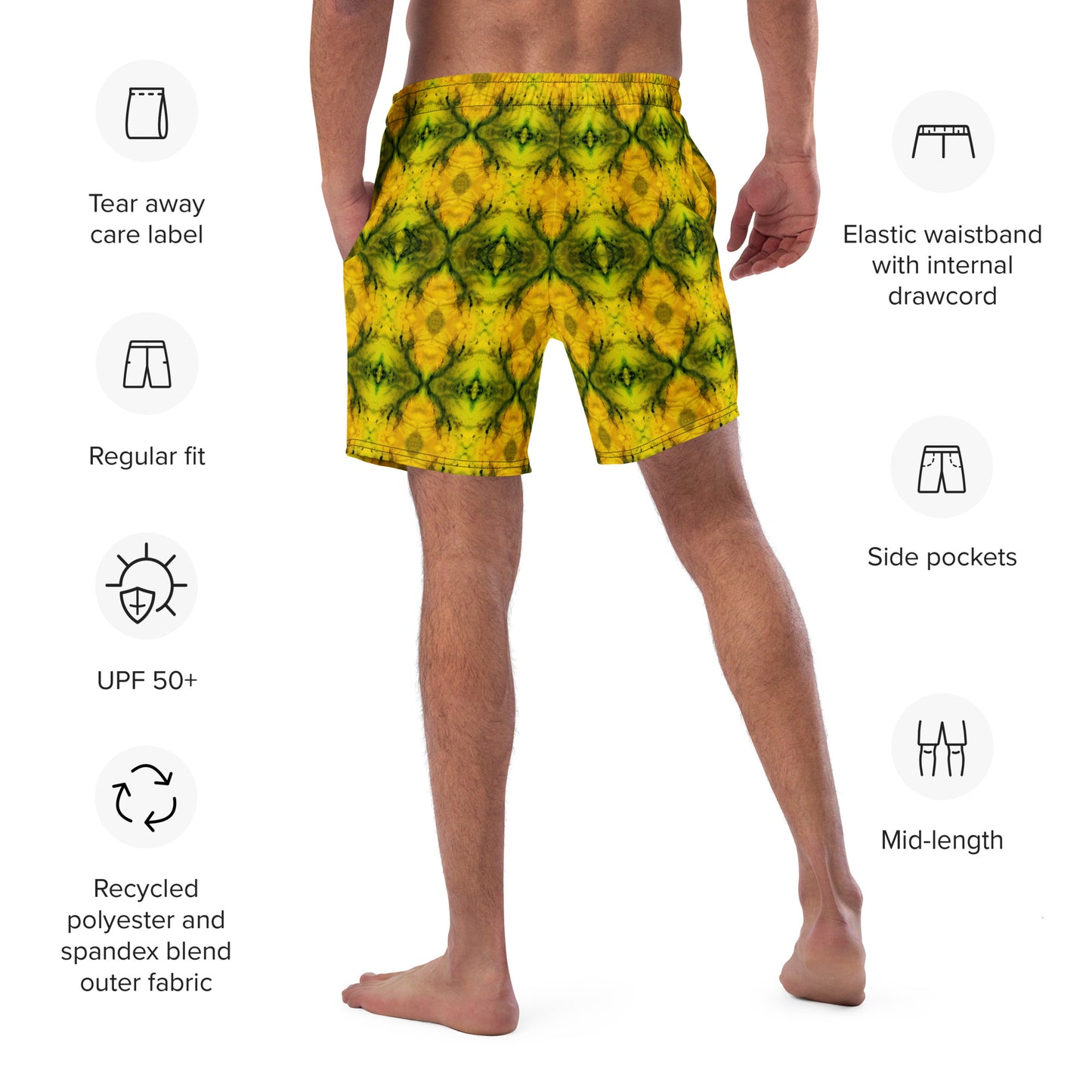 Swim Trunks (Virilis)(Purely Jade Light) RJSTHS2023 RJS