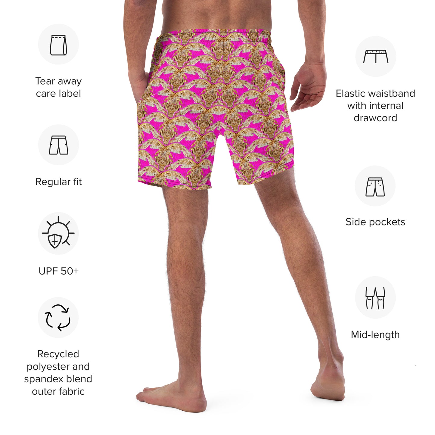 Swim Trunks (Virilis)(Ouroboros Smith Butterfly) RJSTH@Fabric#9 RJSTHS2023 RJS