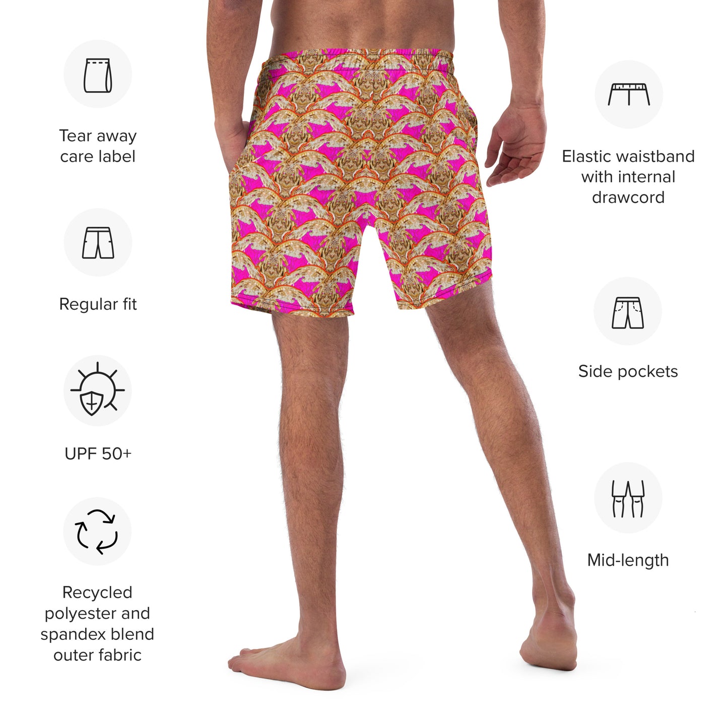 Swim Trunks (Virilis)(Ouroboros Smith Butterfly) RJSTH@Fabric#7 RJSTHS2023 RJS