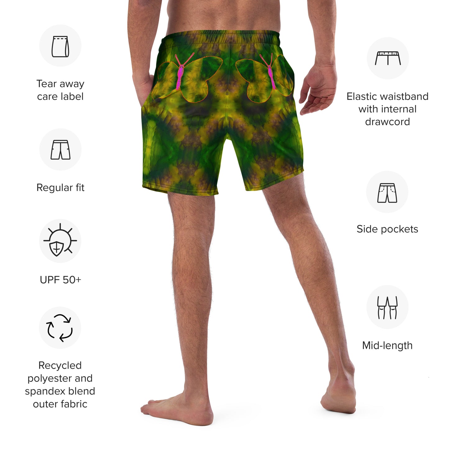 Swim Trunks (Virilis)(Butterfly Glade Denizen) RJSTH@Fabric#7 RJSTHS2023 RJS