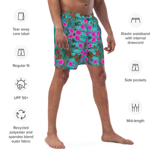 Swim Trunks (Virilis)(WindSong Flower) RJSTH@Fabric#8 RJSTHS2023 RJS