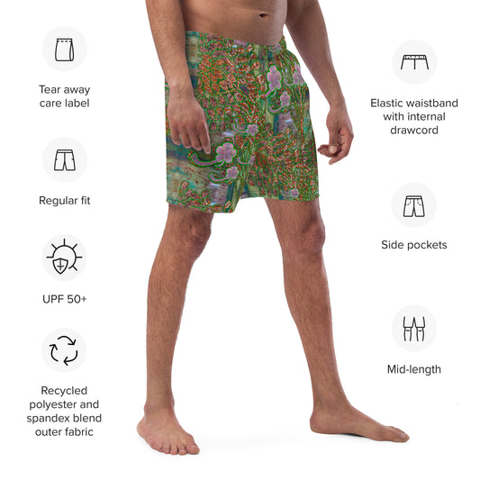 Swim Trunks (Virilis)(WindSong Flower) RJSTH@Fabric#4 RJSTHS2023 RJS