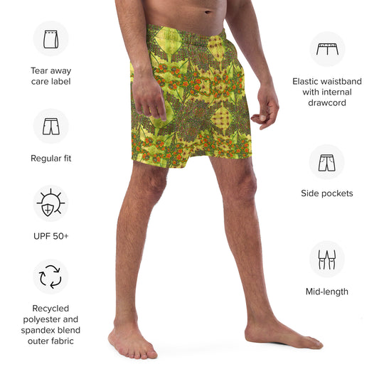Swim Trunks (Virilis)(WindSong Flower) RJSTH@Fabric#2 RJSTHS2023 RJS