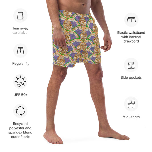 Swim Trunks (Virilis)(Ouroboros Smith Butterfly) RJSTH@Fabric#5 RJSTHS2023 RJS