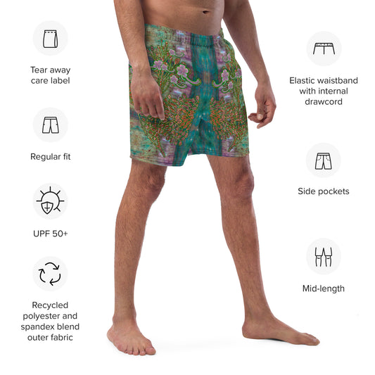 Swim Trunks (Virilis)(WindSong Flower) RJSTH@Fabric#4 RJSTHS2023 RJS