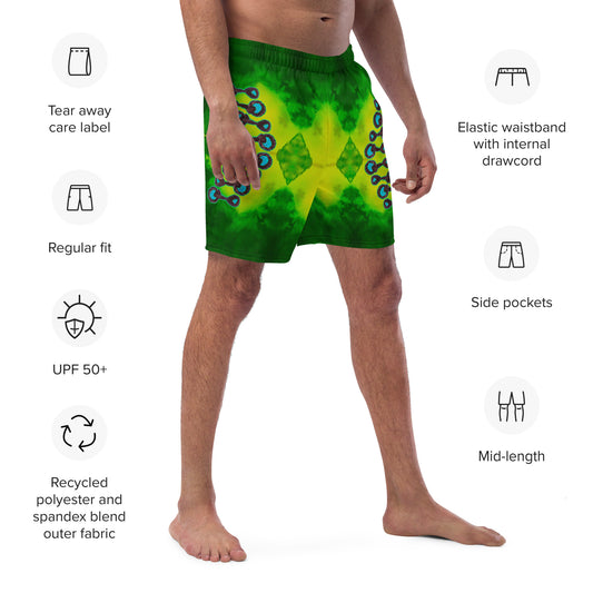 Swim Trunks (Virilis)(Grail Night Rose Blue Logo) RJSTH@Fabric#10 RJSTHS2023 RJS