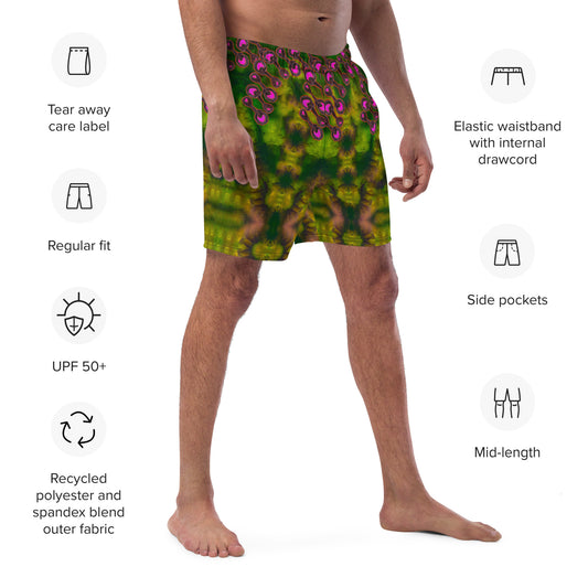 Swim Trunks (Virilis)(Grail Night Rose Pink Logo) RJSTH@Fabric#7 RJSTHS2023 RJS