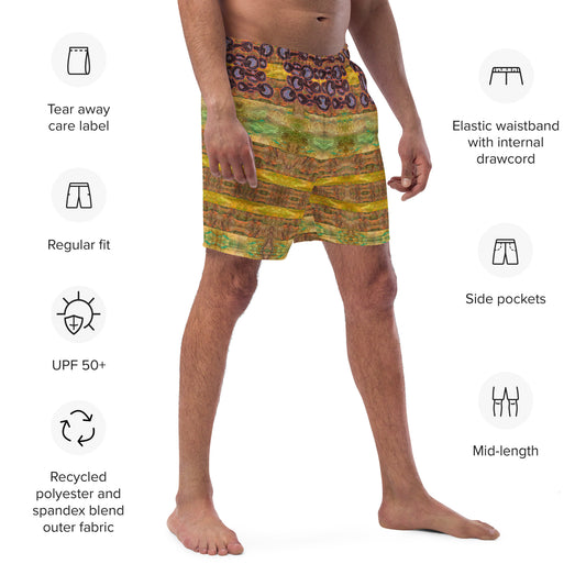 Swim Trunks (Virilis)(Grail Night Rose Purple Logo) RJSTH@Fabric#6 RJSTHS2023 RJS