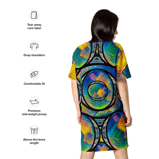 T-Shirt Tunic (Muliebris/Virilis)(Opal Skies Cantus Primus) RJSTHs2024 RJS