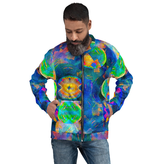 Bomber Jacket (Unisex)(Opal Skies Cantus Primus) RJSTHw2023 RJS