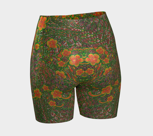 Glitter Yoga Shorts (Muliebris/Virilis)(Second WindSong Flower) RJSTH@Fabric#2 RJSTHs2024 RJS