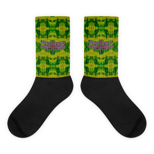 Socks (Unisex)(Dragonfly) RJSTH@Fabric#5 RJSTHW2021 RJS