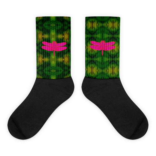 Socks (Unisex)(Dragonfly) RJSTH@Fabric#7 RJSTHW2021 RJS