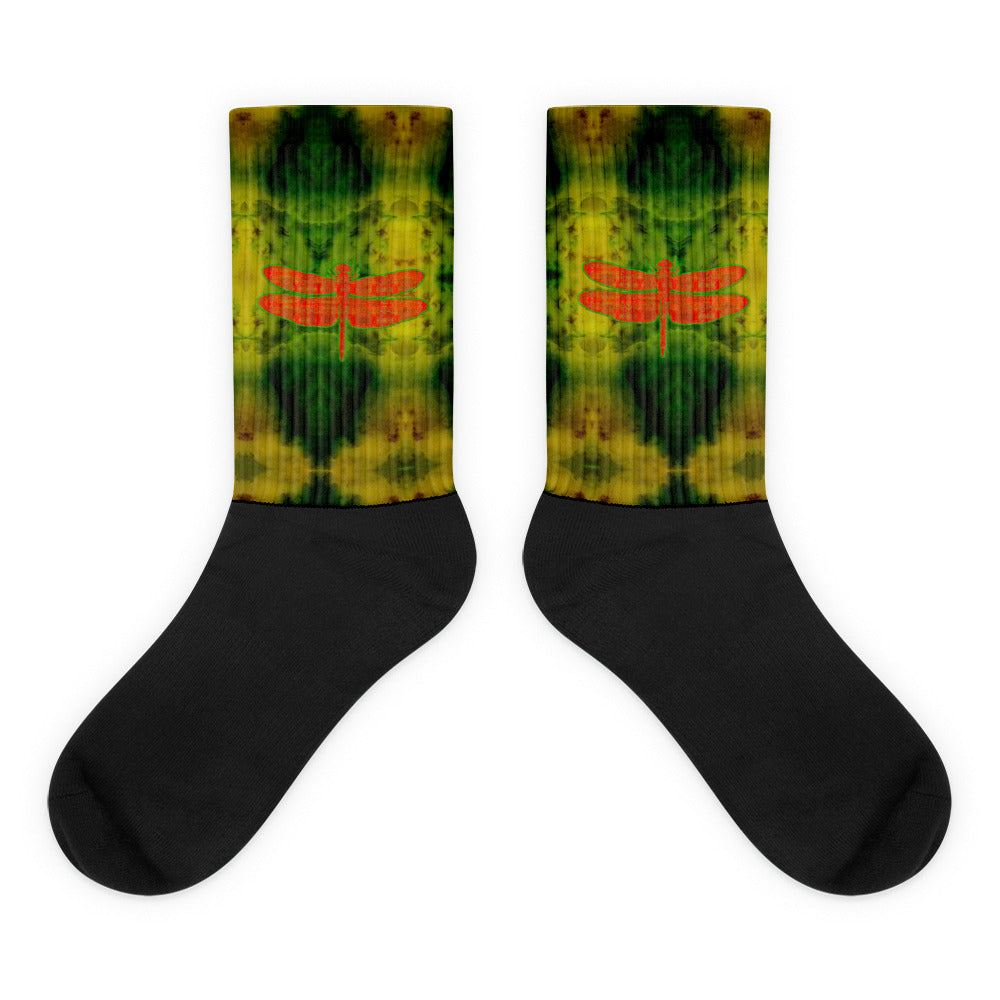 Socks (Unisex)(Dragonfly) RJSTH@Fabric#3 RJSTHW2021 RJS
