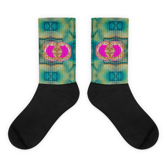 Socks (Unisex)(Ouroboros Smith Butterfly) RJSTH@Fabric#9 RJSTHW2021 RJS